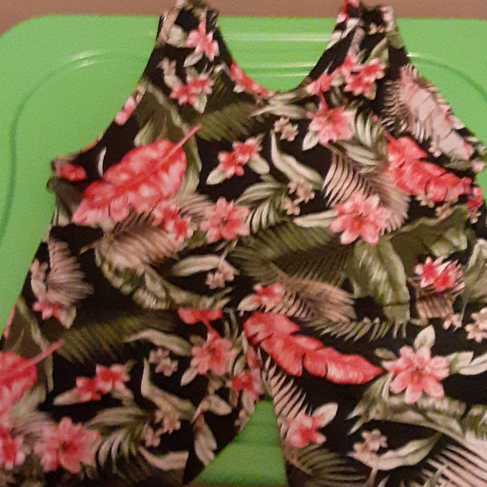 Crop top and biker shorts set